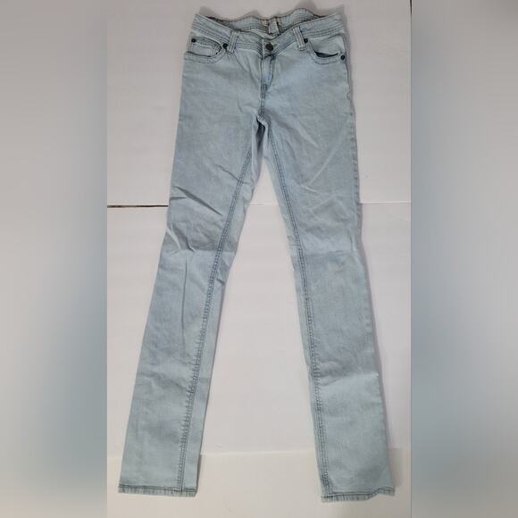 So Wear It Declare It Denim - Wear it Declare it Light Blue Wash Juniors Twee Boho Casual Skinny Jeans